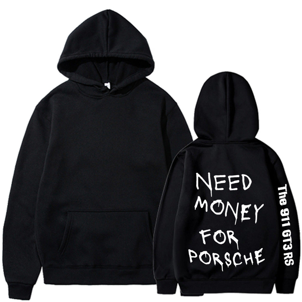 Wholesale Men's Casual Letter Long Sleeve Men's Hoodies - view 2