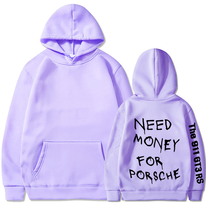 Wholesale Men's Casual Letter Long Sleeve Men's Hoodies - view 4