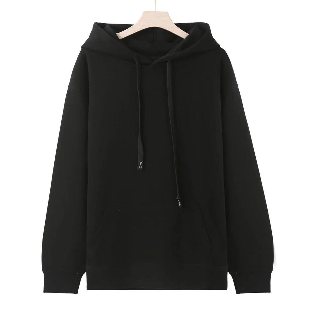 Wholesale Men's Basic Solid Color Long Sleeve Men's Hoodies - view 2