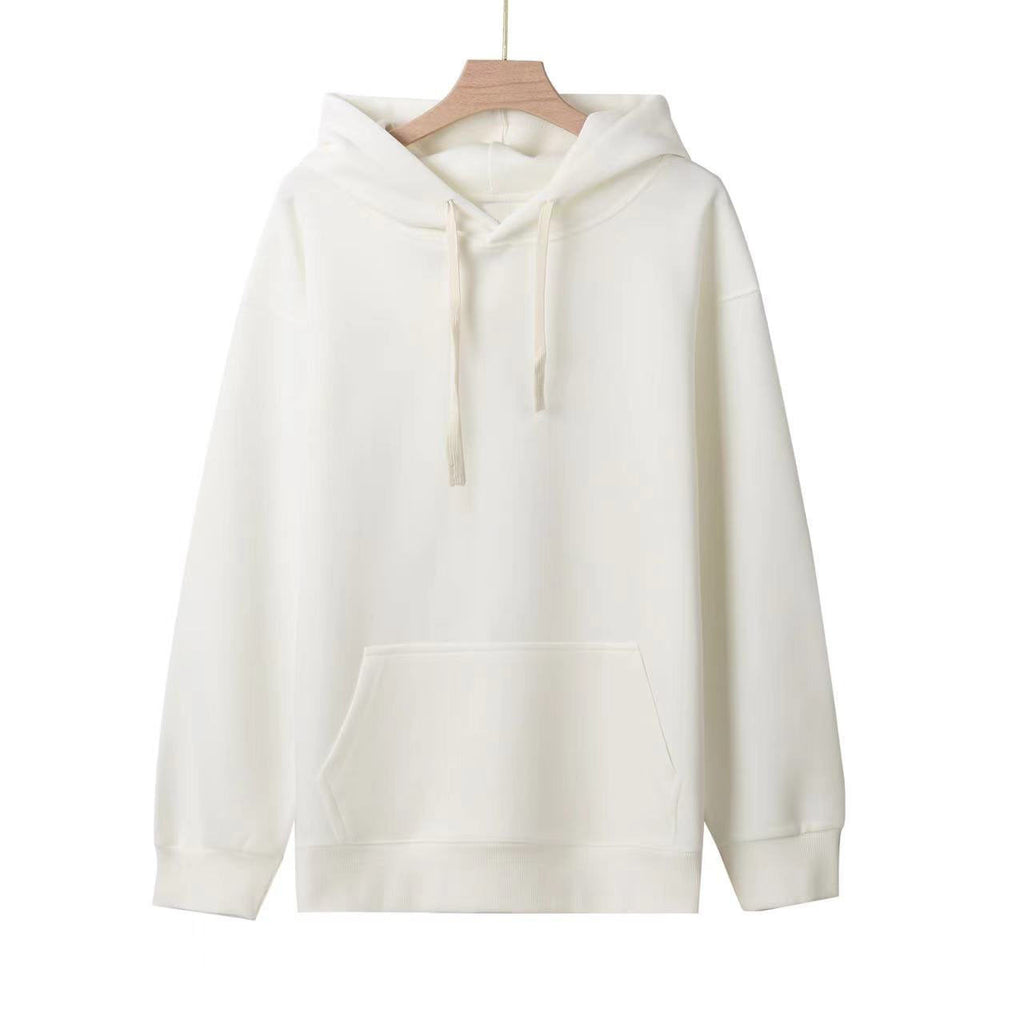 Wholesale Men's Basic Solid Color Long Sleeve Men's Hoodies - view 3