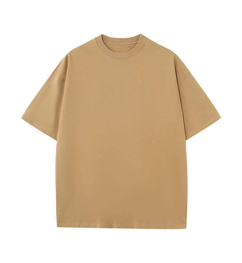 Wholesale Men's Simple Style Solid Color Short Sleeve Men's T-shirt - view 5