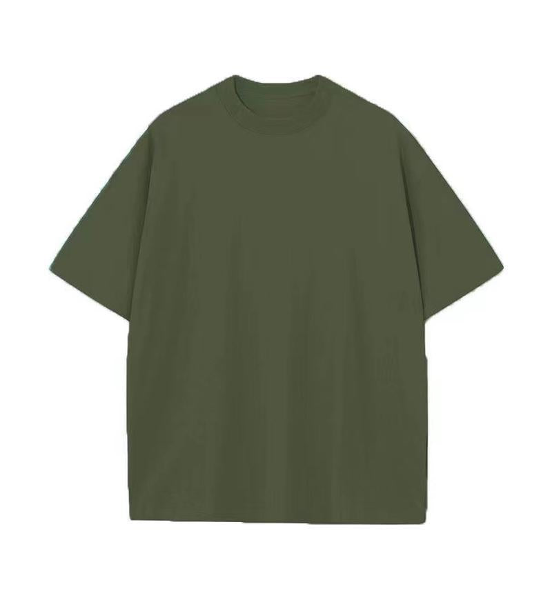 Wholesale Men's Simple Style Solid Color Short Sleeve Men's T-shirt - view 6
