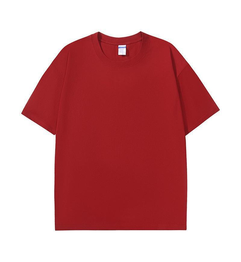 Wholesale Men's Simple Style Solid Color Short Sleeve Men's T-shirt - view 4