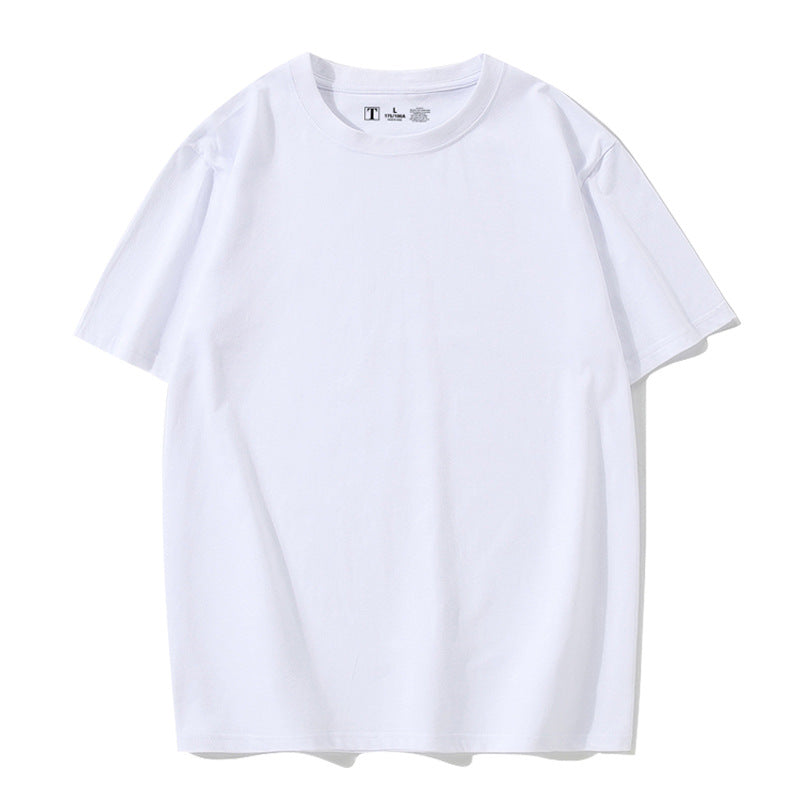 Wholesale Men's Casual Solid Color Short Sleeve Men's T-shirt - view 2