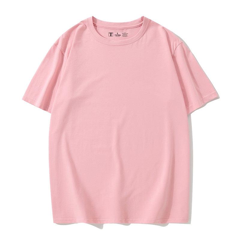 Wholesale Men's Casual Solid Color Short Sleeve Men's T-shirt - view 3