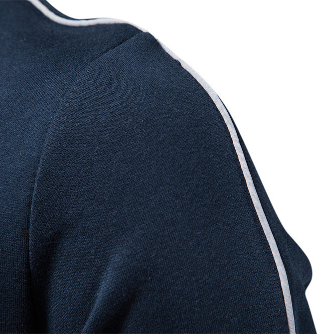 Wholesale Men's Elegant Streetwear Solid Color Long Sleeve Men's Hoodies - view 2