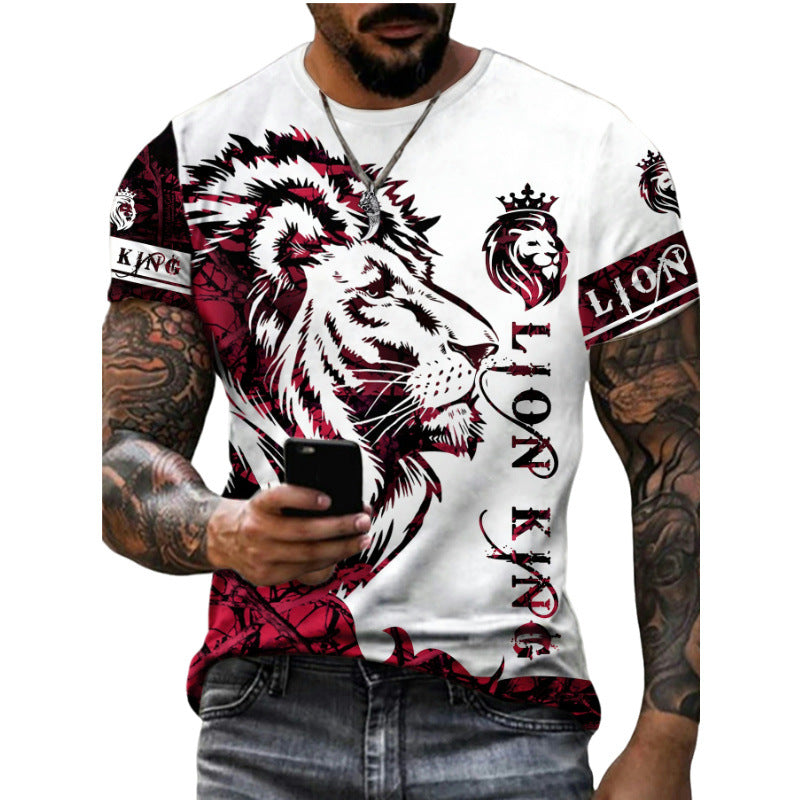 Wholesale Men's Simple Style Letter Short Sleeve Men's T-shirt - view 2