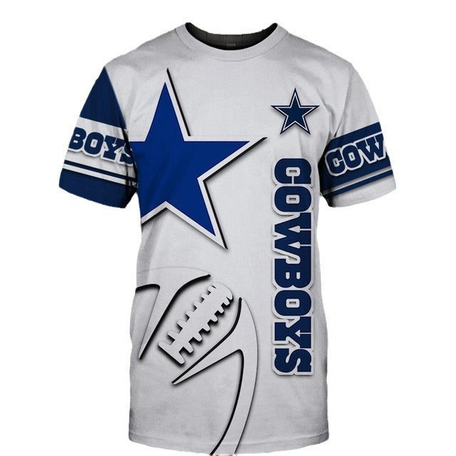 Men's Letter Sports Round Neck Short Sleeve Loose Men's T-shirt - view 5