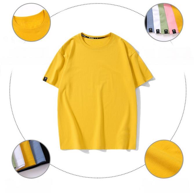 Wholesale Men's Simple Style Solid Color Short Sleeve Men's T-shirt - view 2
