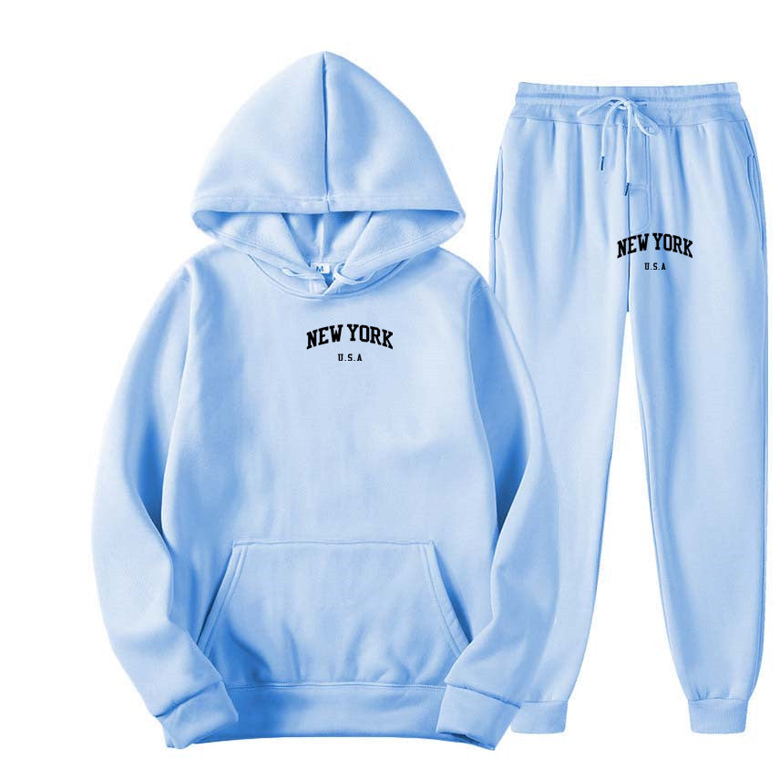 Wholesale Women's Men's Casual Elegant Streetwear Letter Long Sleeve Men's Hoodies - view 5