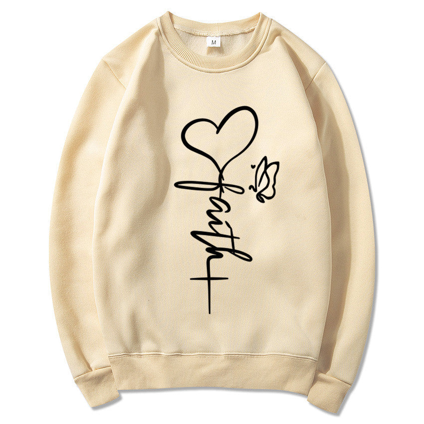 Wholesale Women's Men's Casual Elegant Streetwear Heart Shape Long Sleeve Men's Hoodies - view 3