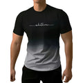 Wholesale Men's Casual Simple Style Streetwear Letter Short Sleeve Men's T-shirt - front view