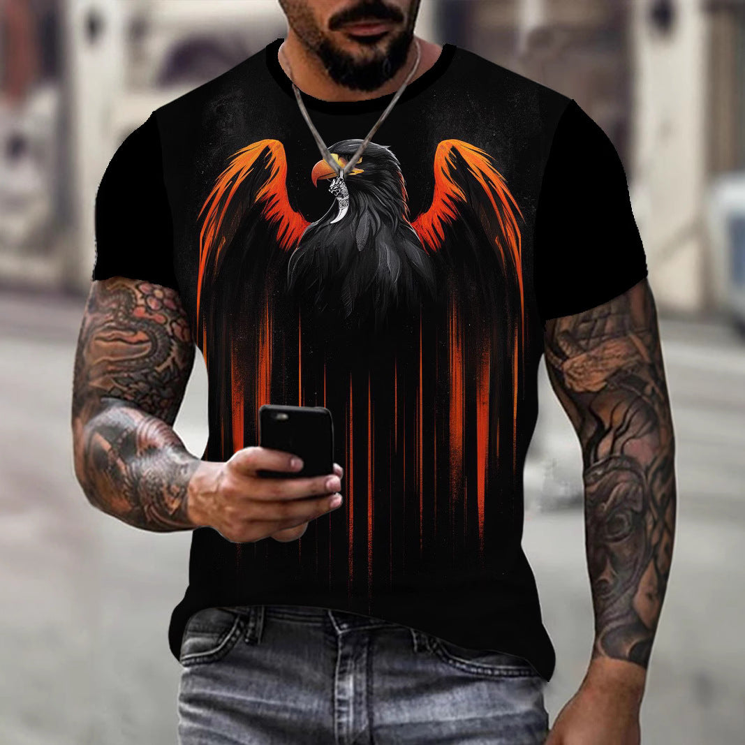 Wholesale Men's Simple Style Cross Skull Short Sleeve Men's T-shirt - view 5