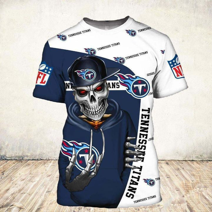 Wholesale Men's Casual Simple Style Streetwear Letter Skull Short Sleeve Men's T-shirt - view 3