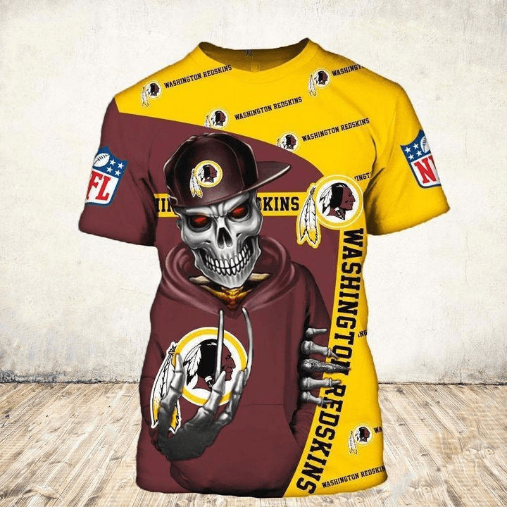 Wholesale Men's Casual Simple Style Streetwear Letter Skull Short Sleeve Men's T-shirt - view 4