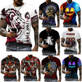 Wholesale Men's Simple Style Letter Short Sleeve Men's T-shirt - front view