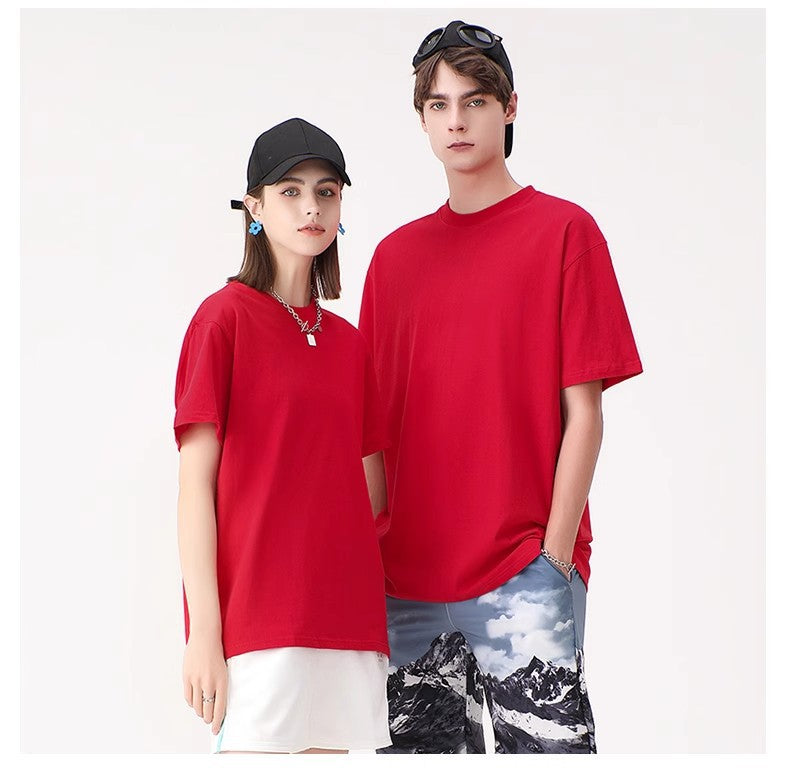 Wholesale Men's Simple Style Streetwear Solid Color Short Sleeve Men's T-shirt - view 3