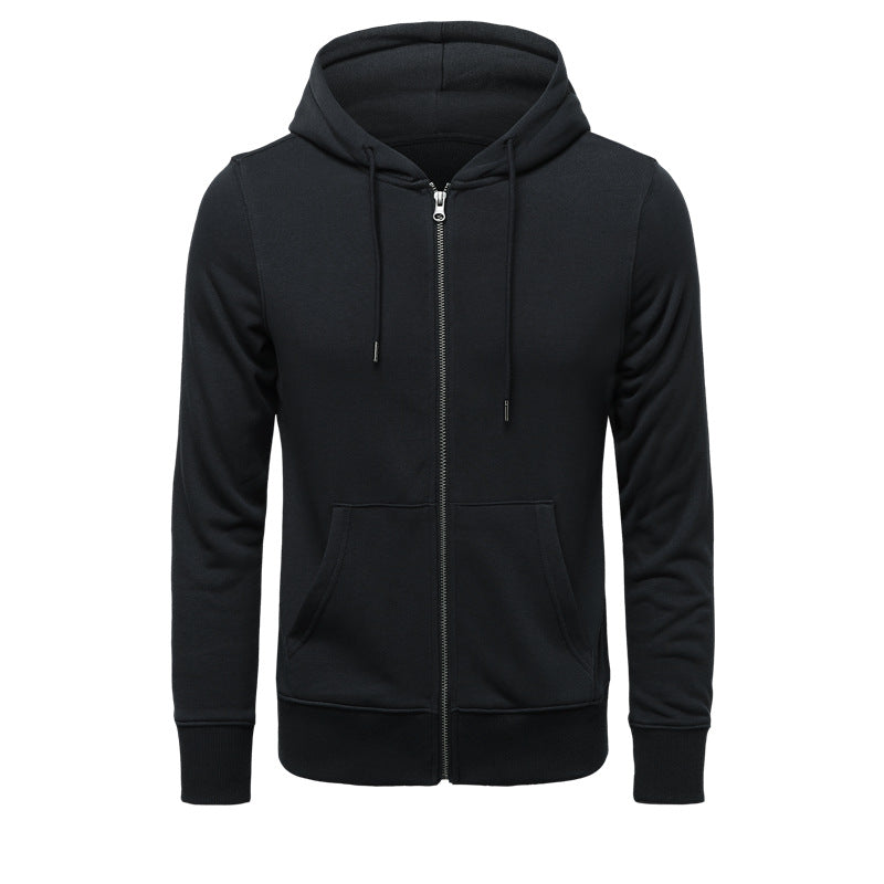 Wholesale Men's Simple Style Classic Style Solid Color Long Sleeve Men's Hoodies - view 5