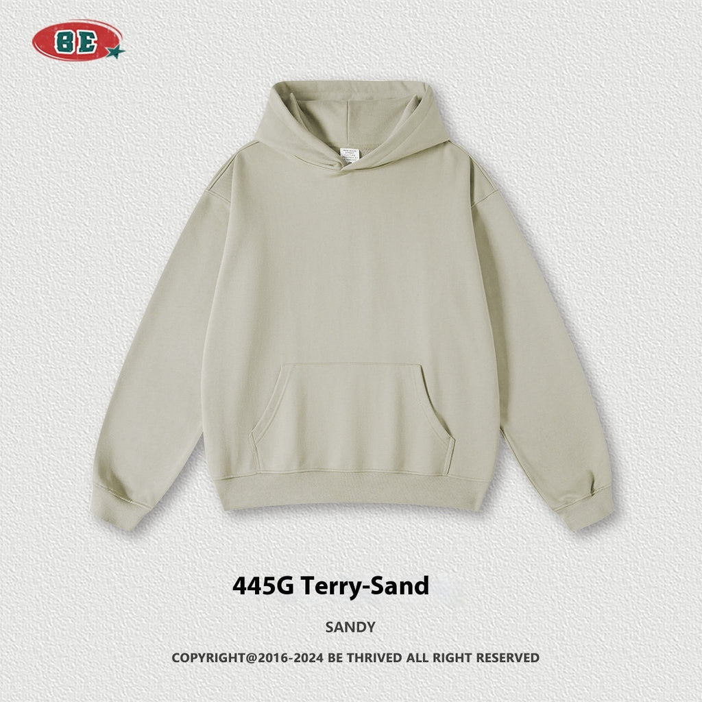 Wholesale Men's Casual Simple Style Classic Style Solid Color Long Sleeve Men's Hoodies - view 5