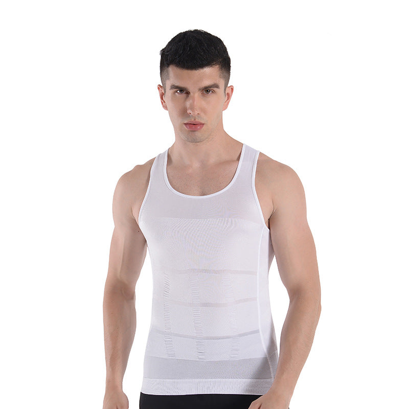 Wholesale Nylon Solid Color Men's T-shirt - view 5