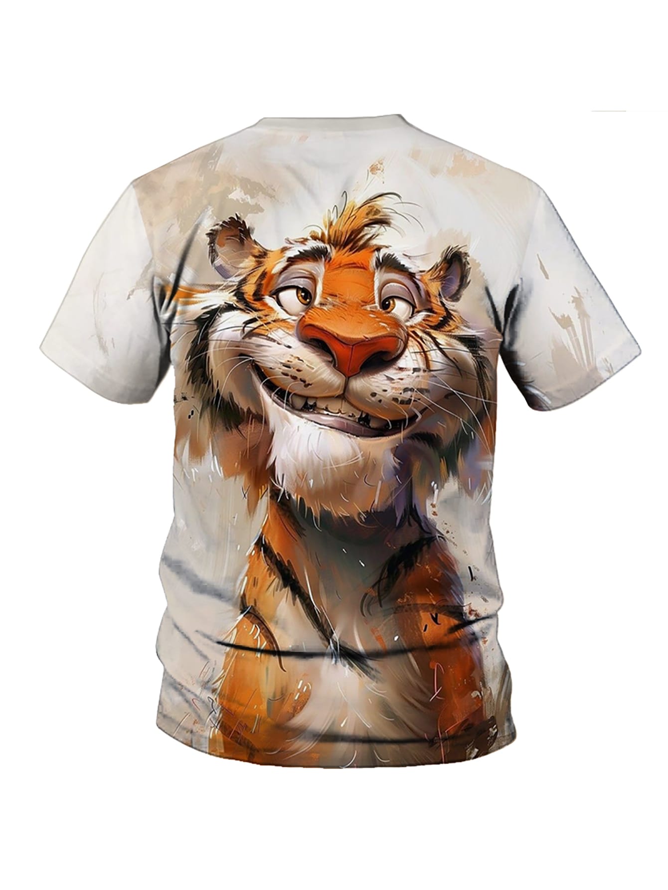 Wholesale Men's Polyester Basic Classic Style 3D Print Short Sleeve Men's T-shirt - view 2