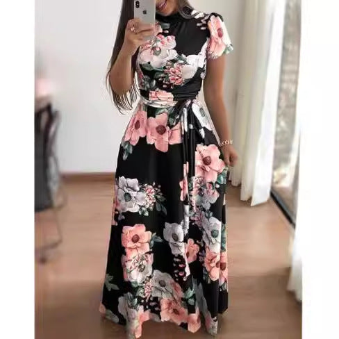 Fall/Winter  Casual Printed Strap Dress Women's Dress - view 3