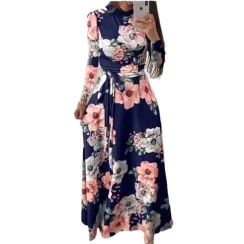 Fall/Winter  Casual Printed Strap Dress Women's Dress - view 5