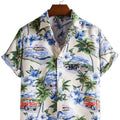 3D Digital Printing Men's Shirt Casual Hawaii     Designed - front view
