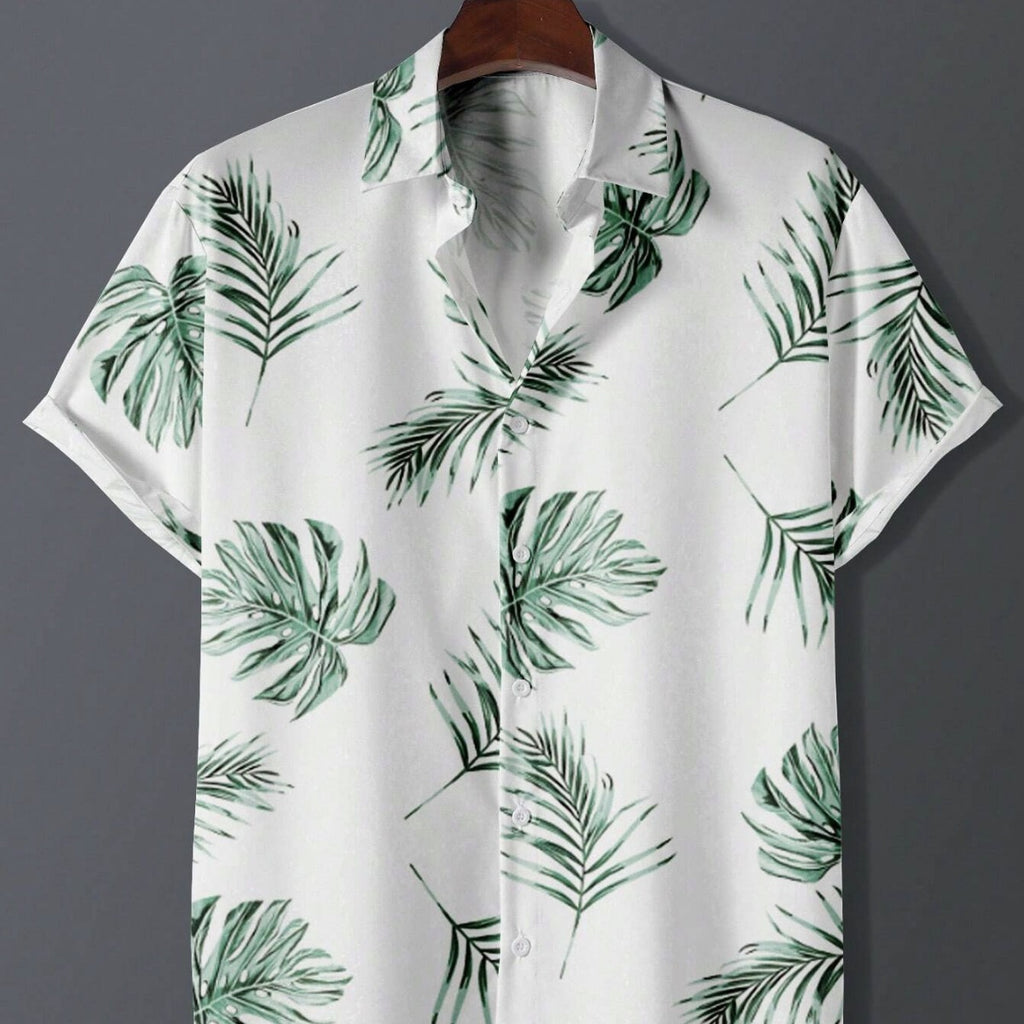 3D Digital Printing Men's Shirt Casual Hawaii     Designed - view 2