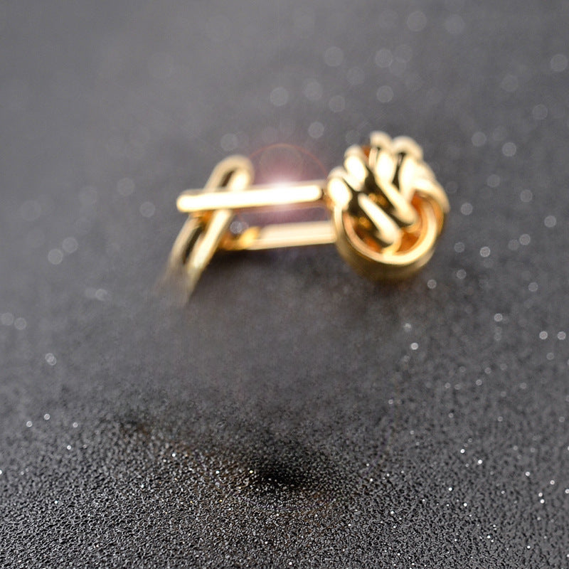 Ornament Twist Cufflinks Cufflink Hollow Cufflinks Men's Shirt Cufflinks Wholesale - view 3