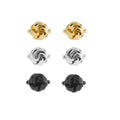 Ornament Twist Cufflinks Cufflink Hollow Cufflinks Men's Shirt Cufflinks Wholesale - front view