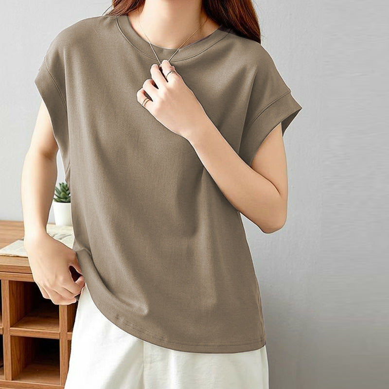 Slimming Side Paneling Sleeveless Women's Top Fashionable Summer New Style Versatile Non See-through Design Polyester Material - view 4