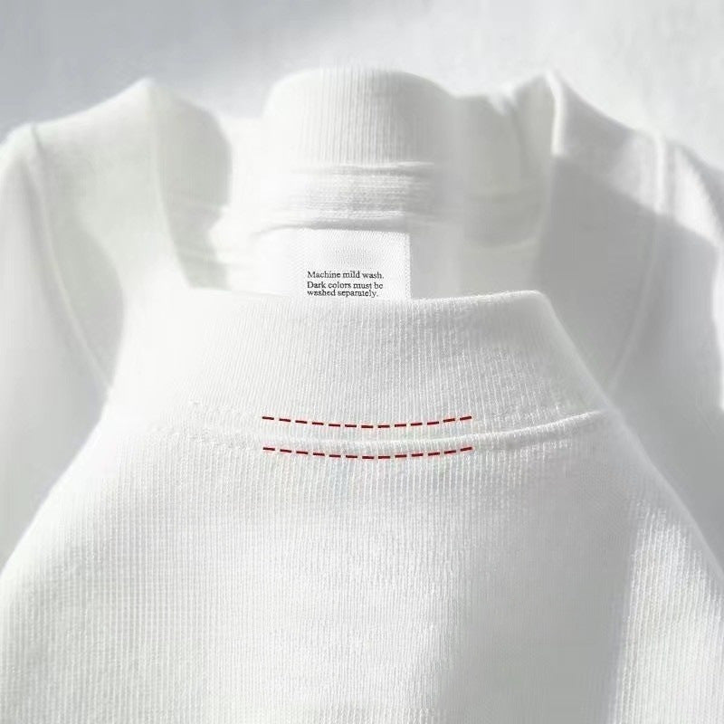 Printed Short Sleeve T-Shirt Women's Top Princess Style Fresh Sweet Round Neck Polyester Fabric T-Shirt - view 4