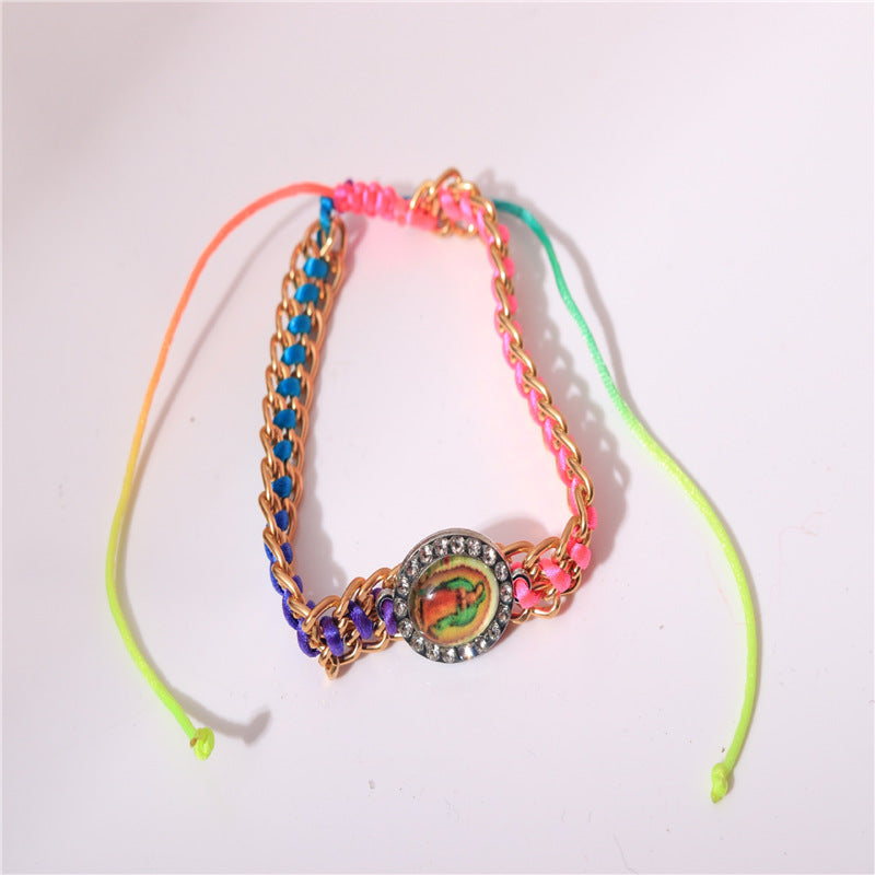 Virgin Mary Bracelet Handmade Red Color String Bracelet Lucky Bracelet Men Women Prayer Bracelet - view 5