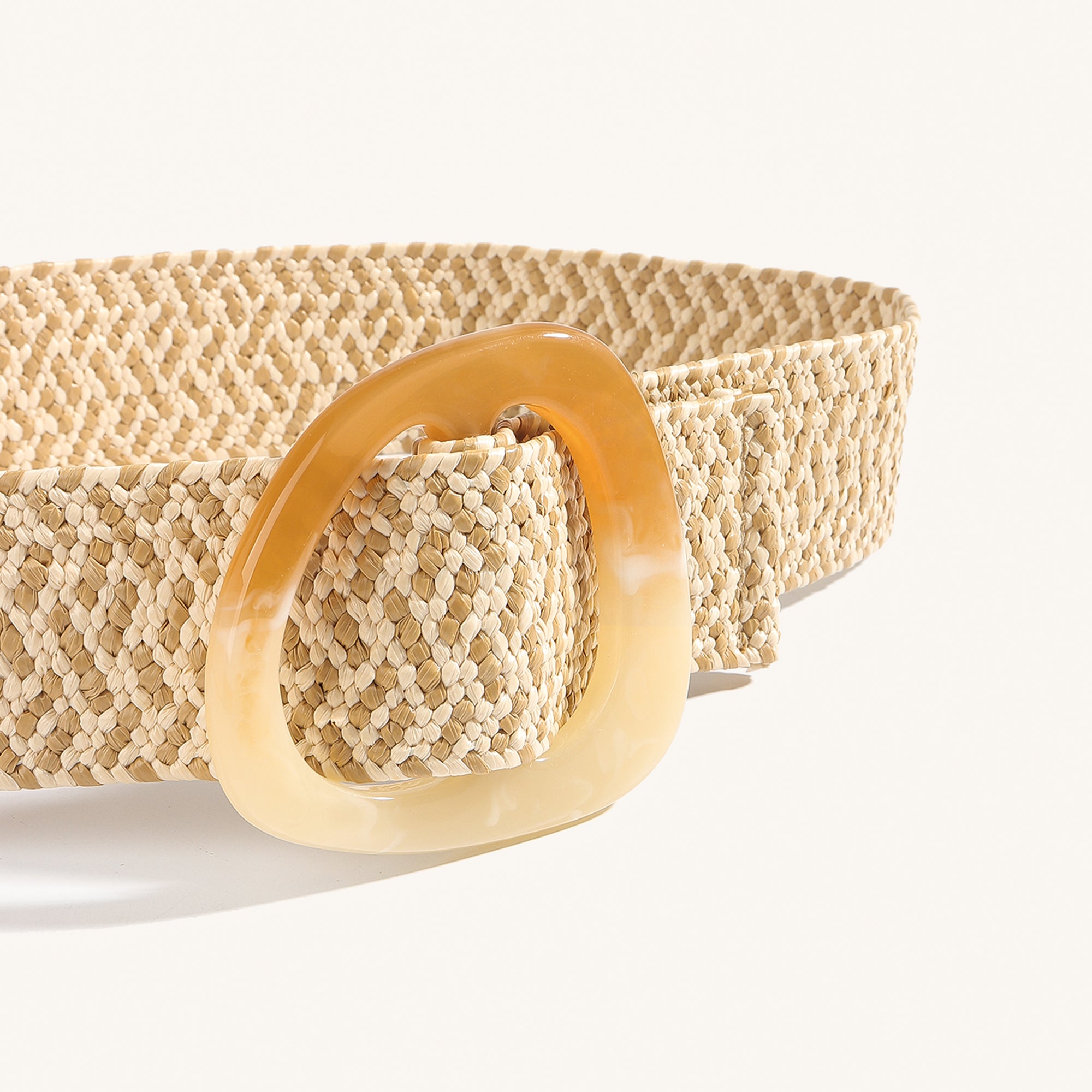 Bohemian PP Straw Woven Belt For Women's Dresses And Coats, Decorative For Travel, Beach, And Lawn - view 4