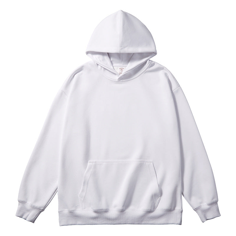 Unisex Round Neck Sweatshirt 300g Composite Milk Silk 1330 Style Neutral Simple Design Spring Autumn Cotton Blend Men's Hoodie - front view