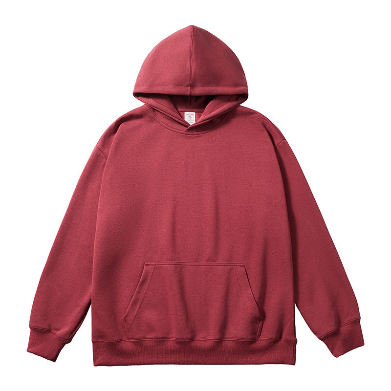 Unisex Round Neck Sweatshirt 300g Composite Milk Silk 1330 Style Neutral Simple Design Spring Autumn Cotton Blend Men's Hoodie - view 4