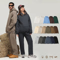 Wholesale Men's Casual Preppy Style Simple Style Solid Color Long Sleeve Men's Hoodies - front view