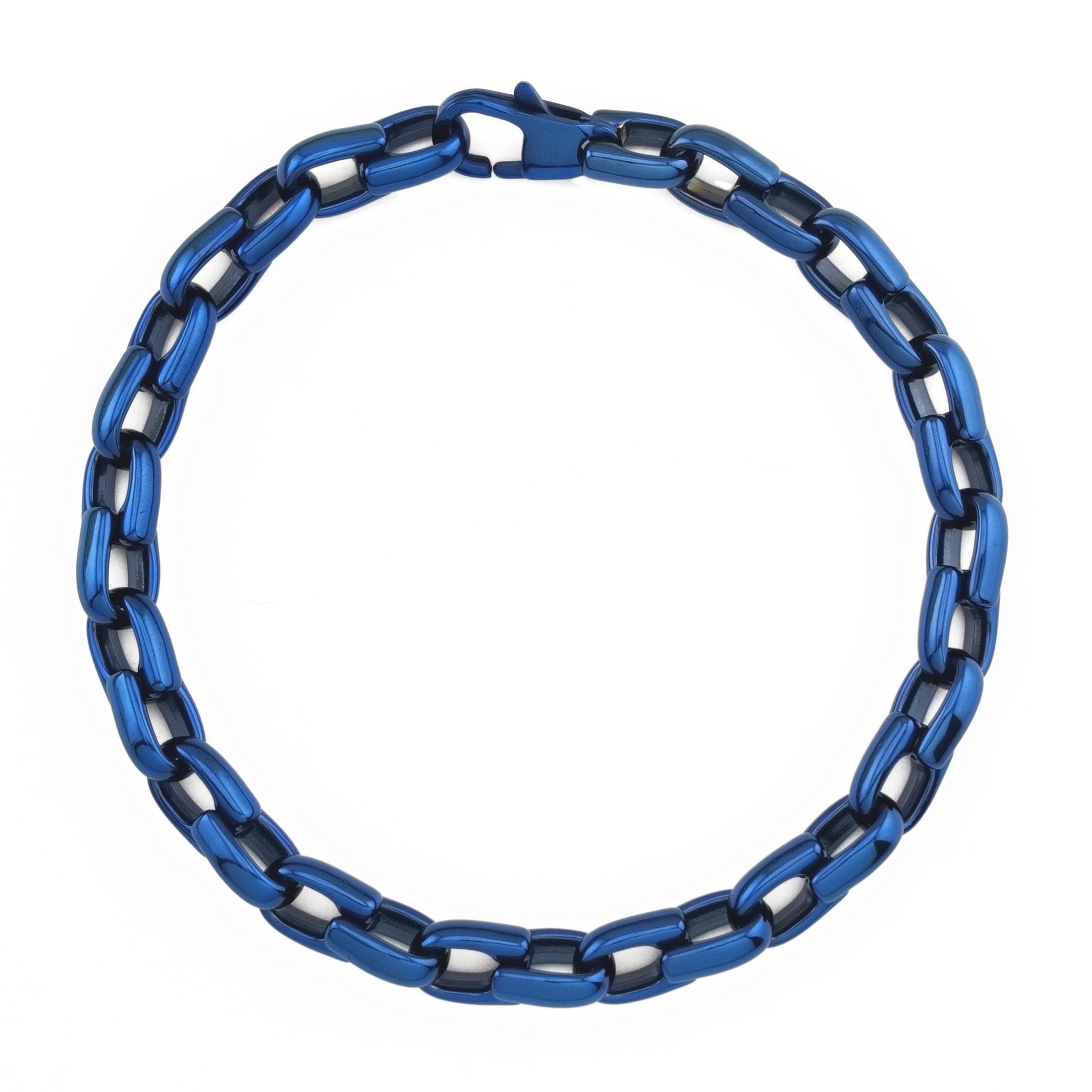 Bracelets Geometric Titanium Steel PVD Coated Men's Chain Bracelets - view 3