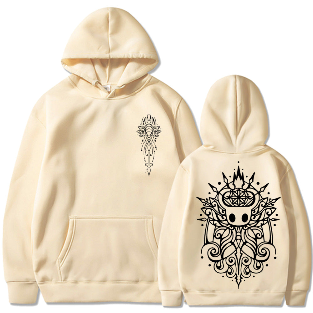 Hollow Knight Game Men Hoodie Casual Fashion Long Sleeve Polyester Spring Autumn Wear For Men And Women - view 2