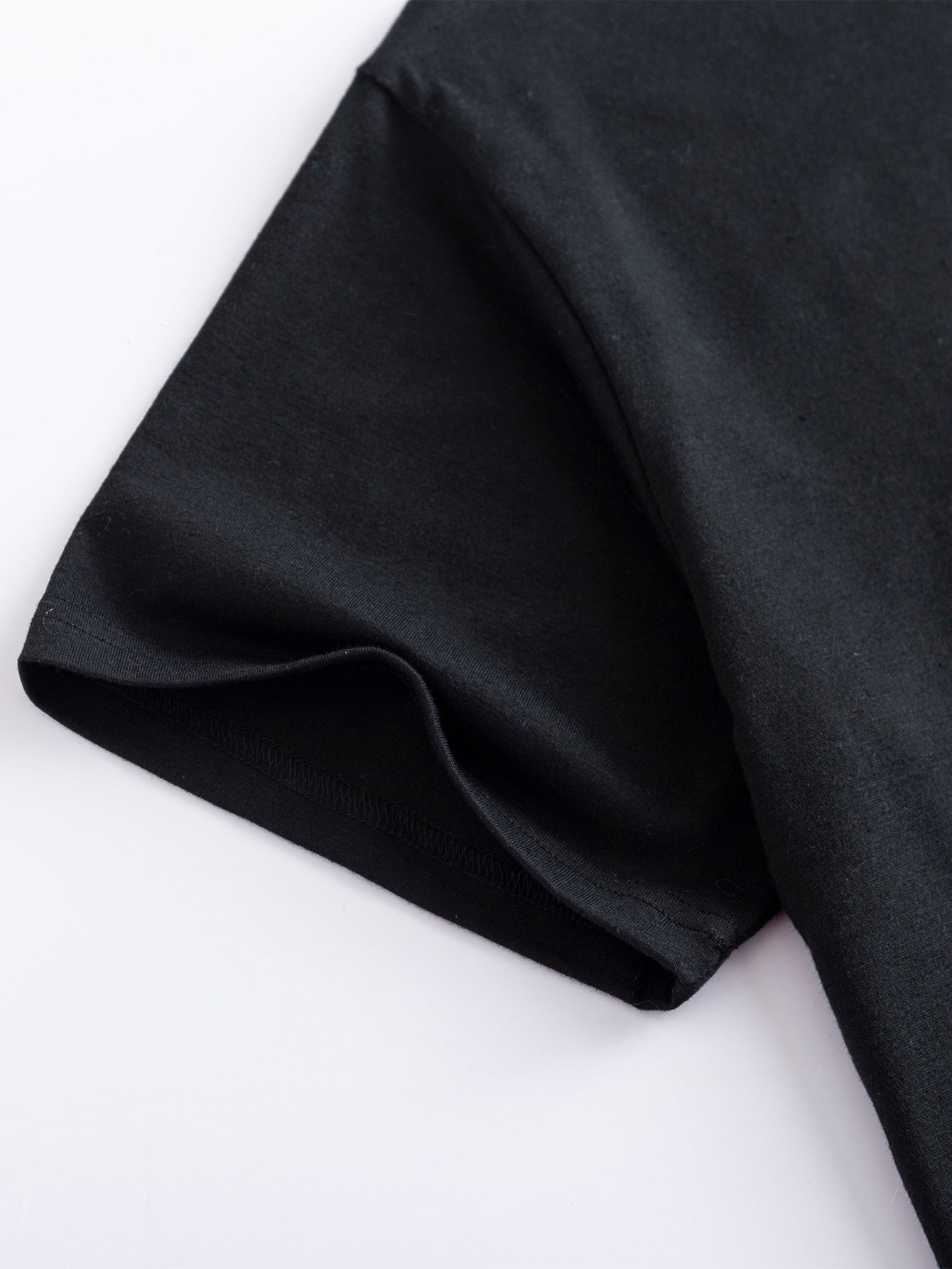 Short Sleeve 3D Printed Cotton T-shirt Couple Round Neck Princess Style Effect Women Tops - view 3