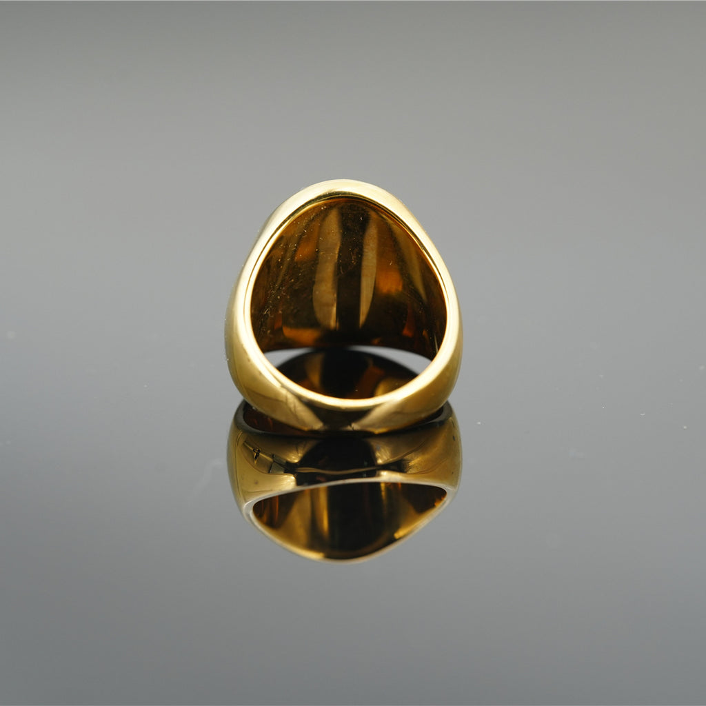 Titanium Steel Men's Ring Strong Open Ring Thai Style Silver Men's Ring Retro Cross Craftsmanship - view 4