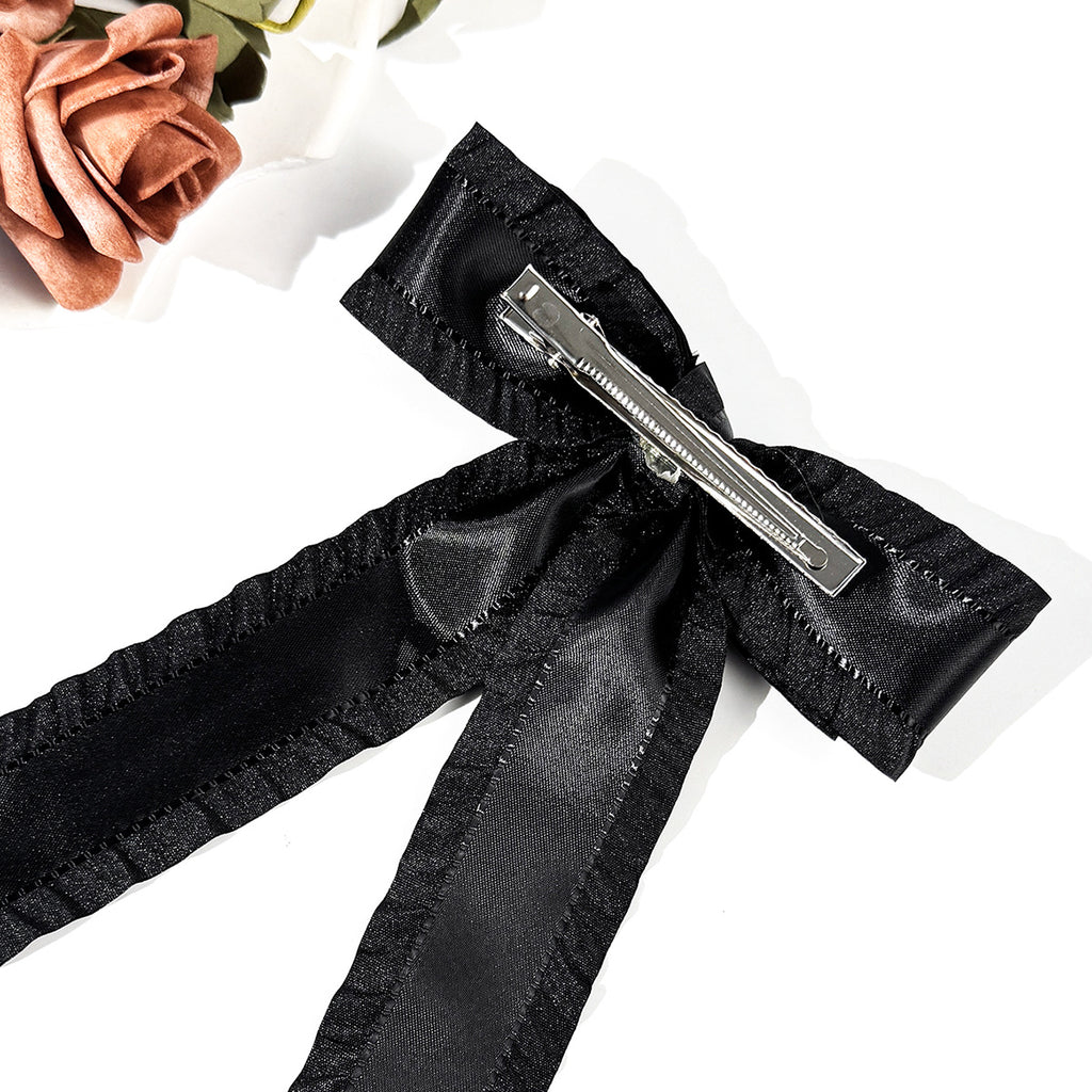 Butterfly Bow Hair Clip For Women Top Clip Hair Accessory Fabric Hairband Suitable For All Seasons - view 3