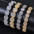 Sugar Cube Men's Bracelet Jewelry Accessories Geometric - front view