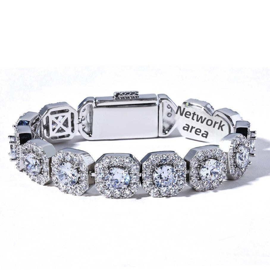 Sugar Cube Men's Bracelet Jewelry Accessories Geometric - view 2
