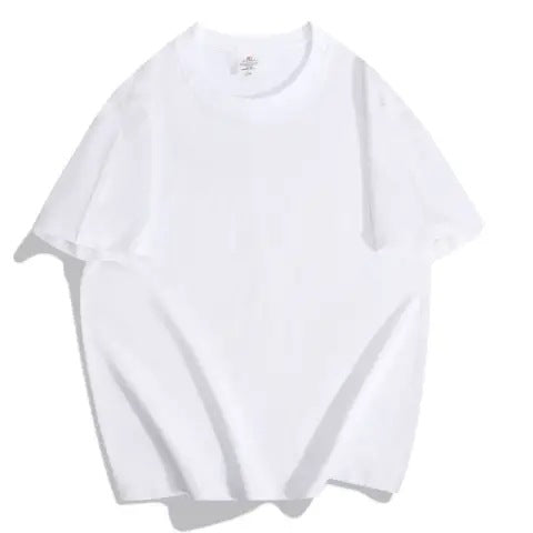 Solid Color Men's T-Shirt With Round Neck And Short Sleeve, Comfortable Casual Wear - view 2