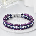 Geometric Rock Style Men's Bracelets Ideal For Travel - front view