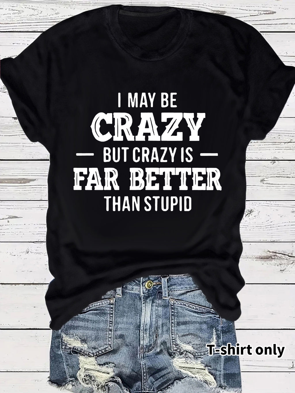 Casual Short Sleeve Rayon T-shirt With Printing, Comfortable Women's Top - view 4