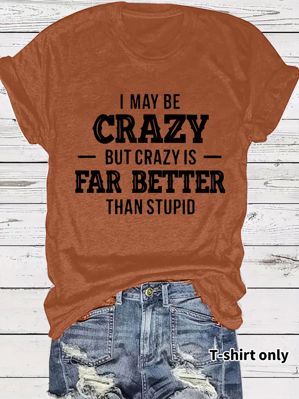 Casual Short Sleeve Rayon T-shirt With Printing, Comfortable Women's Top - view 5