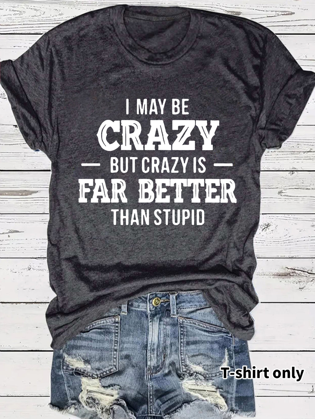 Casual Short Sleeve Rayon T-shirt With Printing, Comfortable Women's Top - view 2